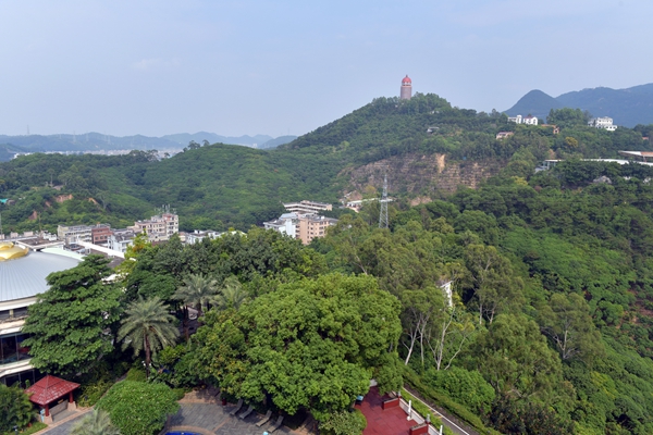 广东观音山国家森林公园景观。1